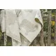 Vilnonis vaikiškas pledukas ,,Avytė" rusvas 90x130